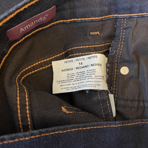 Gloria Vanderbilt Amanda Supreme Stretch Women's Jeans - Picture 10 of 10